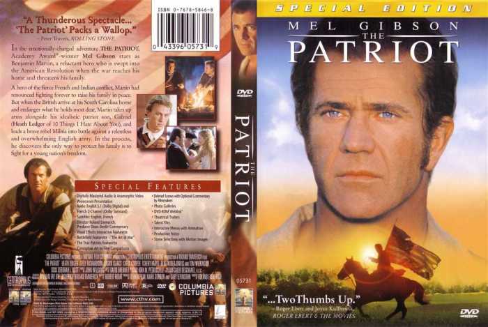 The patriot movie questions answers