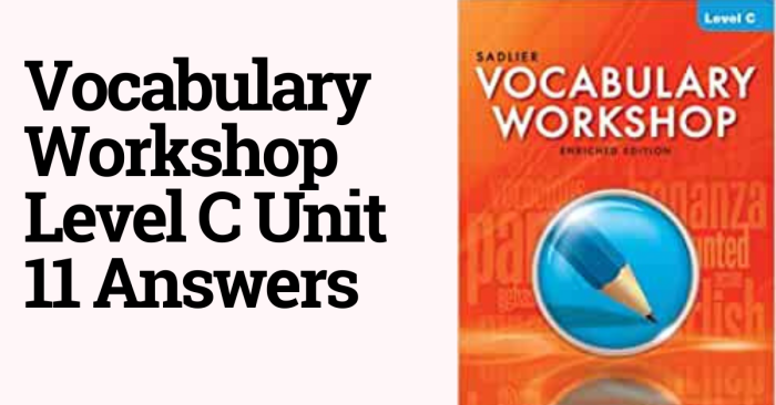 Vocab workshop level c unit 7