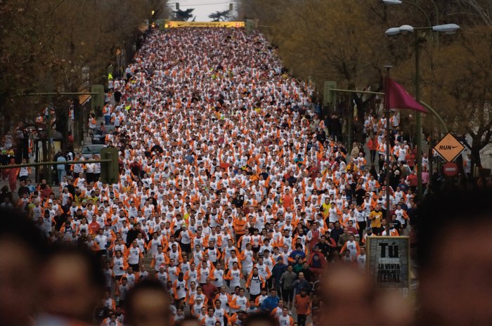 La carrera de san silvestre in english