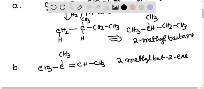 Alkenes possible six structures their