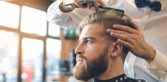 Barber styling shops and cosmetology salons are inspected