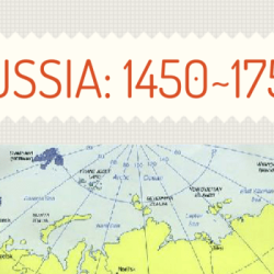 Russian empire technological advances 1450 to 1750