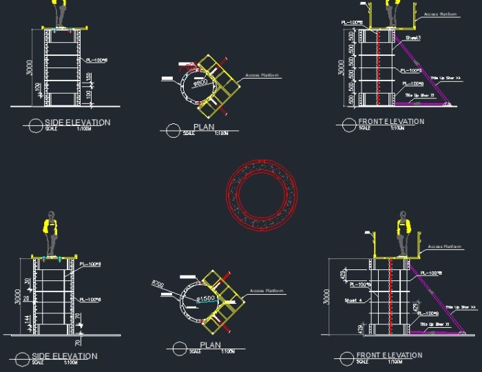 Circular dwg formwork